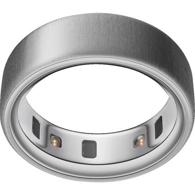 OURA Ring 4 Smart Ring Brushed Silver (Ringgröße 10)