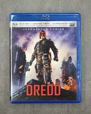 Dredd 3D Blu-ray/Blu-ray Digital Copy UltraViolet DVDs
