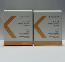 Zitsticka Killa Deep Access Patch 4 Patches  Swabs Kit Exp. 04/28/27  Pack 2 