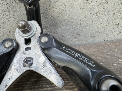 Lever Brake Right BMX Pitbull Odyssey Vintage 未使用 BMX OLD ブレーキセット Pitbull Odyssey 22.2 Anodized Purple パーツ