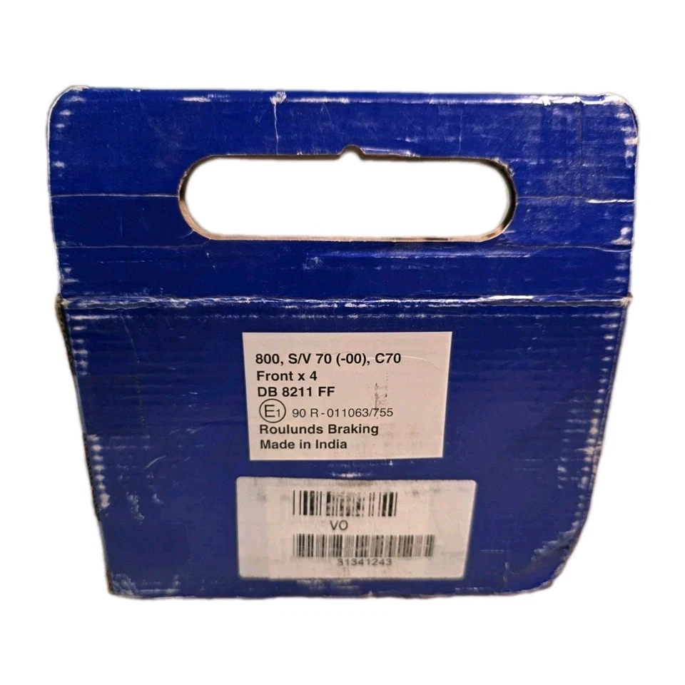 Pastillas de freno delanteras x4 originales Volvo modelo 800 S/V 70 C70 31341243 (K1) Foto 3 de 3