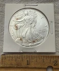 2001 AMERICAN SILVER EAGLE 1 OZ FINE ONE DOLLAR COIN USA  UNITED STATES LIBERTY