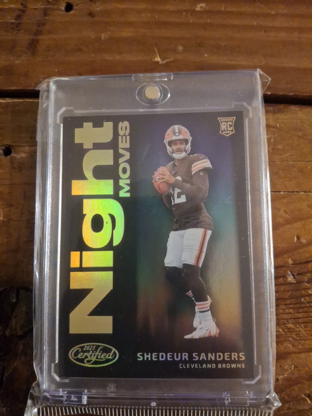 2025 Certified Night Moves Shedeur Sanders #NMS-SSS(RC) CASE HIT