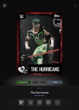 VIDEOGAME Topps WWE Slam 26 - MAIN EVENT ALL HEART Base - THE HURRICANE