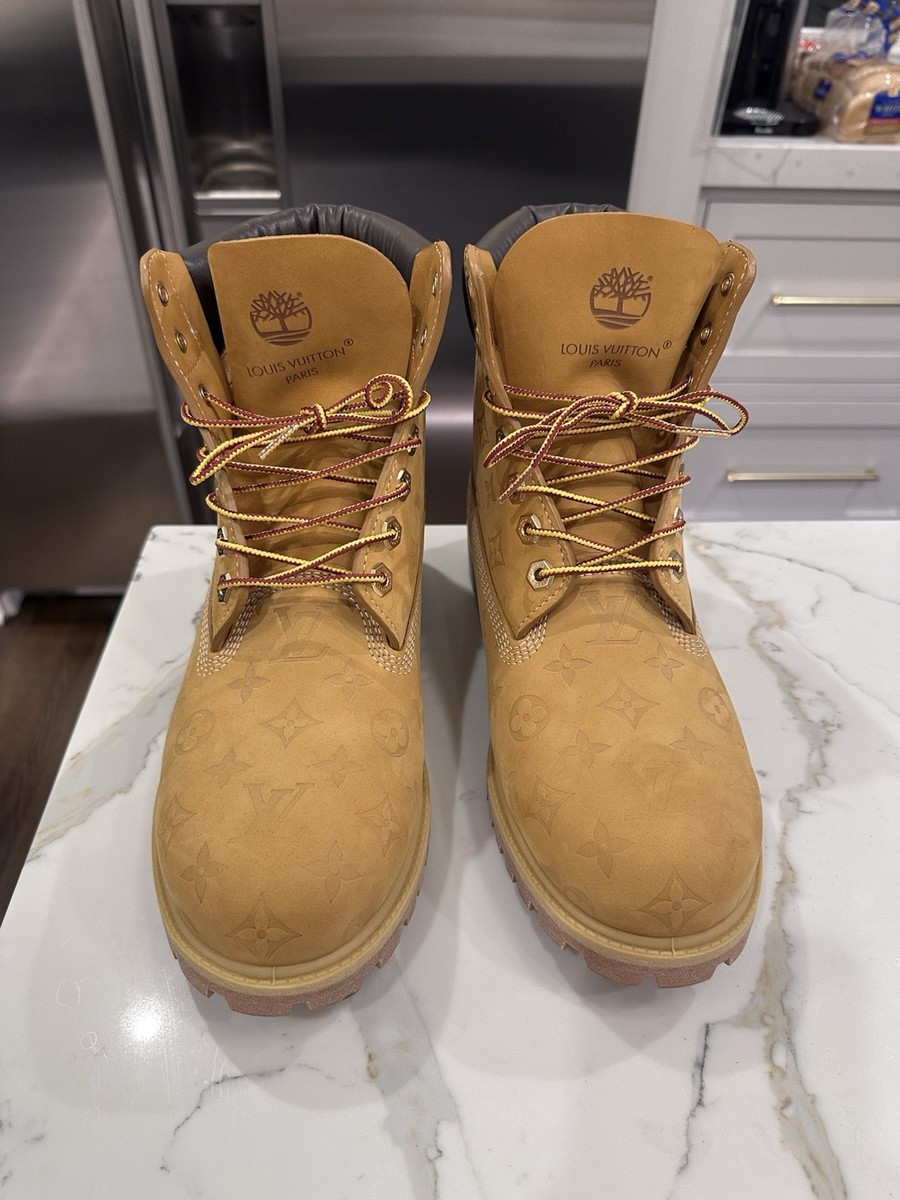 Louis Vuitton X Timberland Monogram LV 6 Inch Ankle Boot | eBay