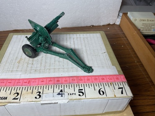 BRITAINS VINTAGE 105mm HOWITZER 360 Degree FIELD GUN ARMY MILITARY Used Working - Picture 13 of 19