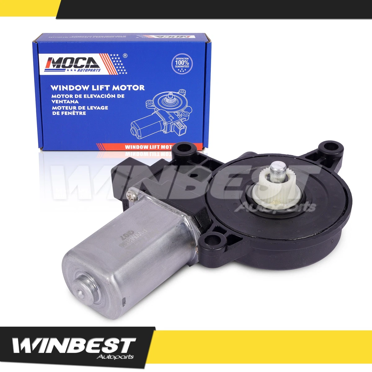 MOCA AUTOPARTS 742-808 Rear Right Or Front Right Power Window Motor 6 Pin Fit 2009 2017 Mazda 6 2013 2016 Mazda Cx 5 2011 2014 Mazda 2 2010 2013 Mazda 3