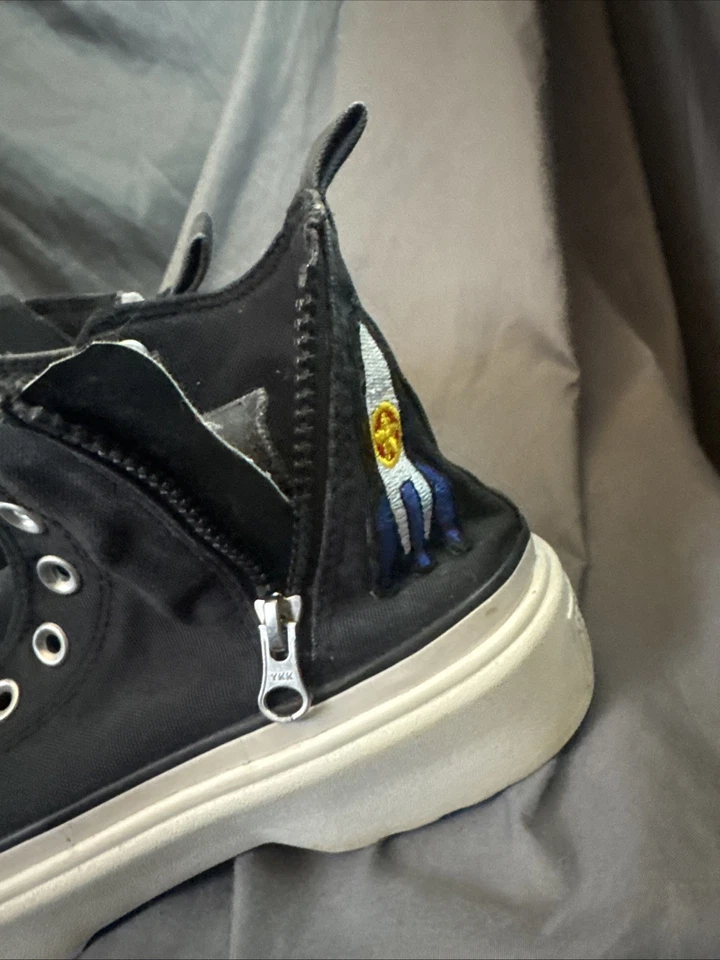 Converse Chuck Taylor All Star Lugged Lift Platform Size 5.5Y Side Zip Rocket - Image 2 of 4