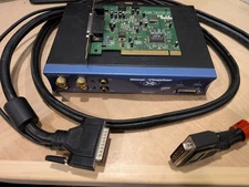 Hercules Game Theater XP Sound Card, cable. & Rack Crystal CS4630 Tested