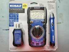 Kobalt ET-17 Analog Display Receptacle Tester Specialty Meter New In Box