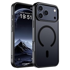 SUPFINE Magnetic for iPhone 17 Pro Max Case Compatible with MagSafeMilitary G...