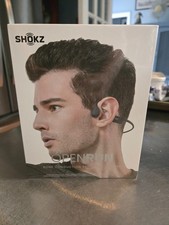Shokz OpenRun Bone Conduction Bluetooth Sport Headphones UNOPENED Black -