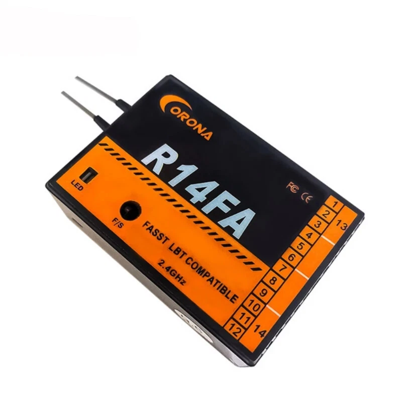 Receiver 2.4Ghz 14CH For Futaba Fasst 14SG 16SZ 18MZ HV Durable Toys Spare Parts - Image 4 of 4