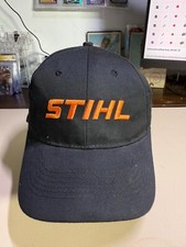 Vintage STIHL Outfitters Balck/Orange Snapback Hat