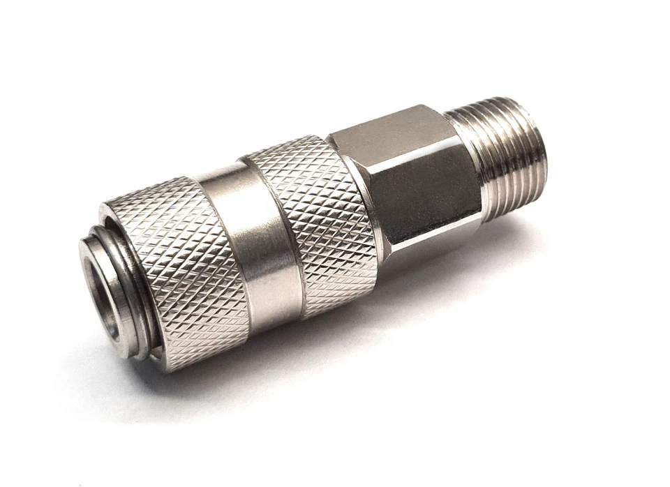 DELTA-P LTD - THE COUPLING EXPERTS PCL Type Airflow Air Line Hose Coupling/Fitting - AC21JM - 1/2" BSPT Thread