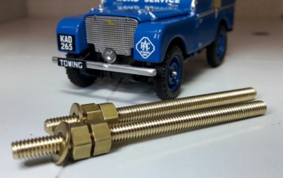 Brass 3ba Mount Studs Nuts Lucas Cw1 CWH CWX Wiper Motor Land  