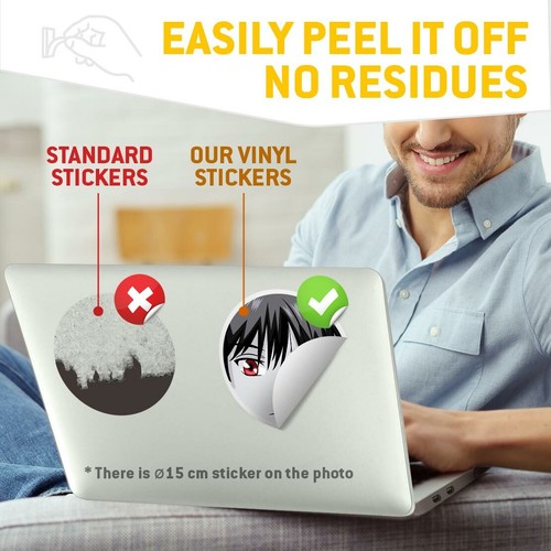 2 x Vinyl Stickers 20cm - Manga Anime Boy Man Japanese #45668 - 第 4/8 張圖片