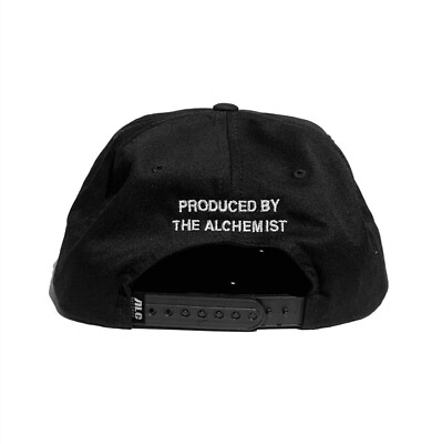 The Alchemist Hat Snapback ALC Records Black White Rap Music