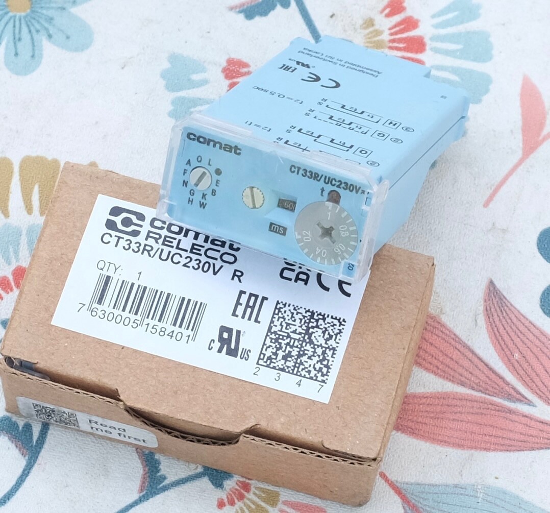 Module de temporisation ComatReleco CT33R/UC230V anti pannes synchronisation