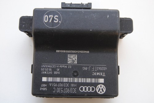 VW PASSAT B6 2007 RHD Gateway Steuergerät Modul ECU 3C0907530C 1759799
