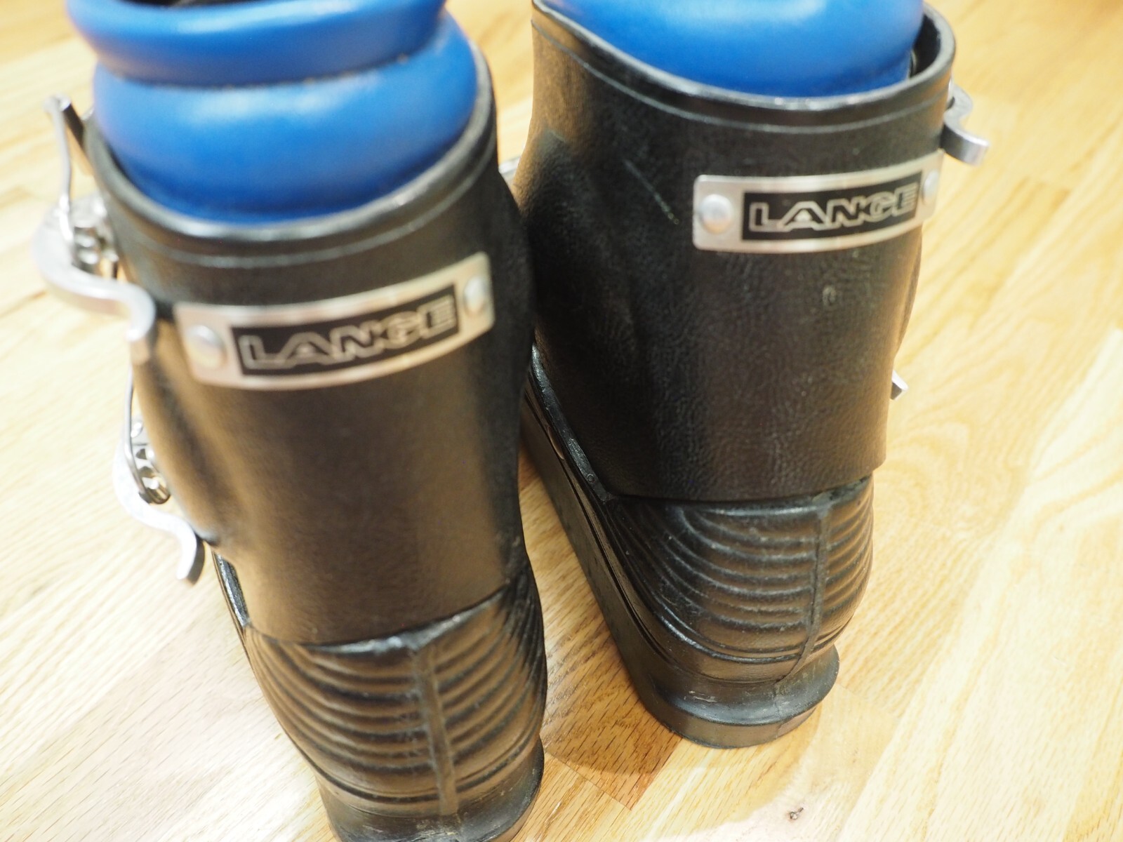 SALOMON Scarponi da sci lunghi vintage in pelle taglia 8