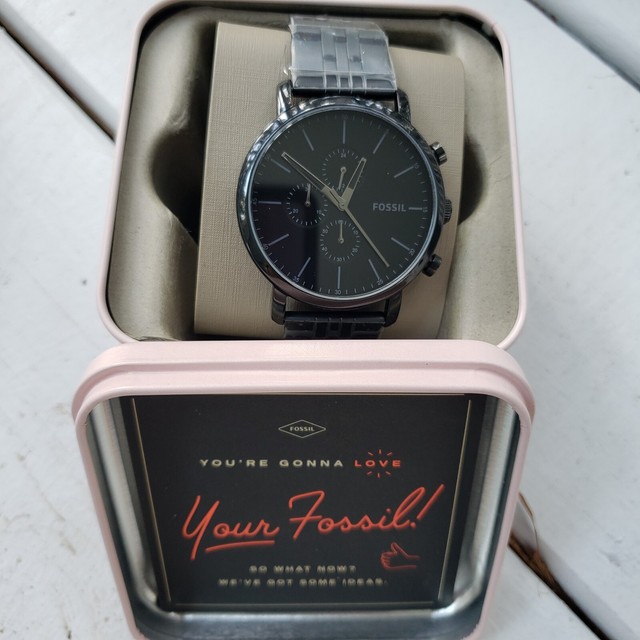 Fossil Bq2330 Men's Luther Black 