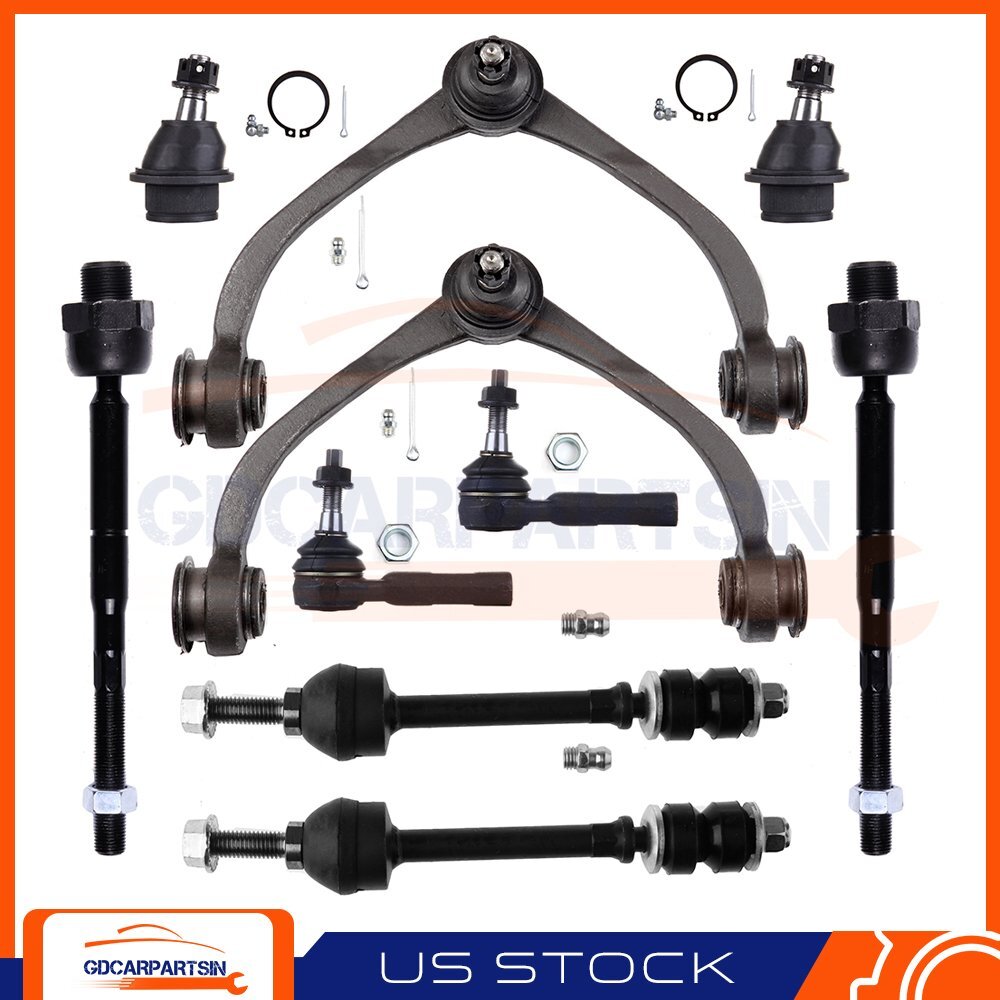 2006-2009 Mitsubishi 10x Steering Control Arms Ball Joints Tie Rods