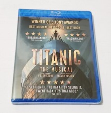 NEW Titanic The Musical Blu-ray 2024 Winner 5 TONY Awards composed music romance