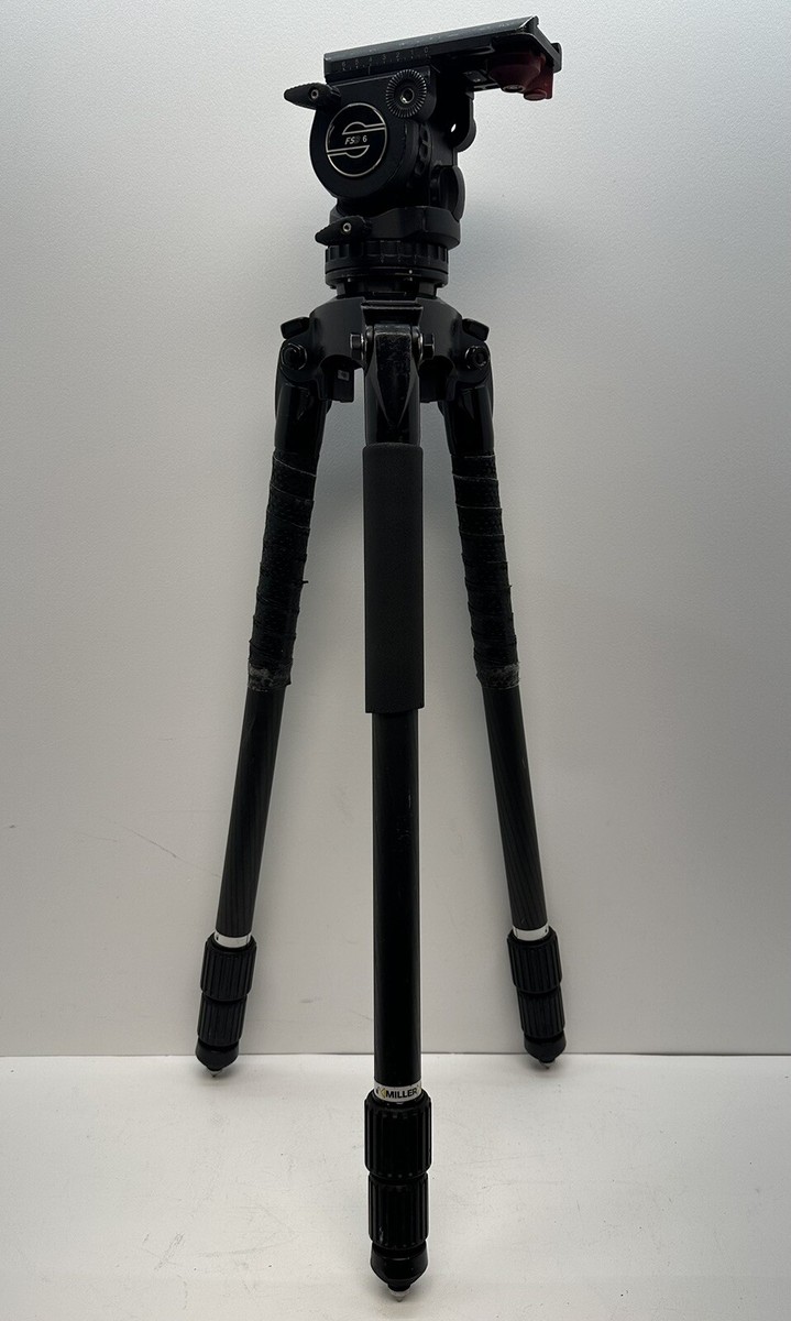 Sachtler Germany FSB 6 Fluid Head 0405 A10 1674 Miller Tripod Legs