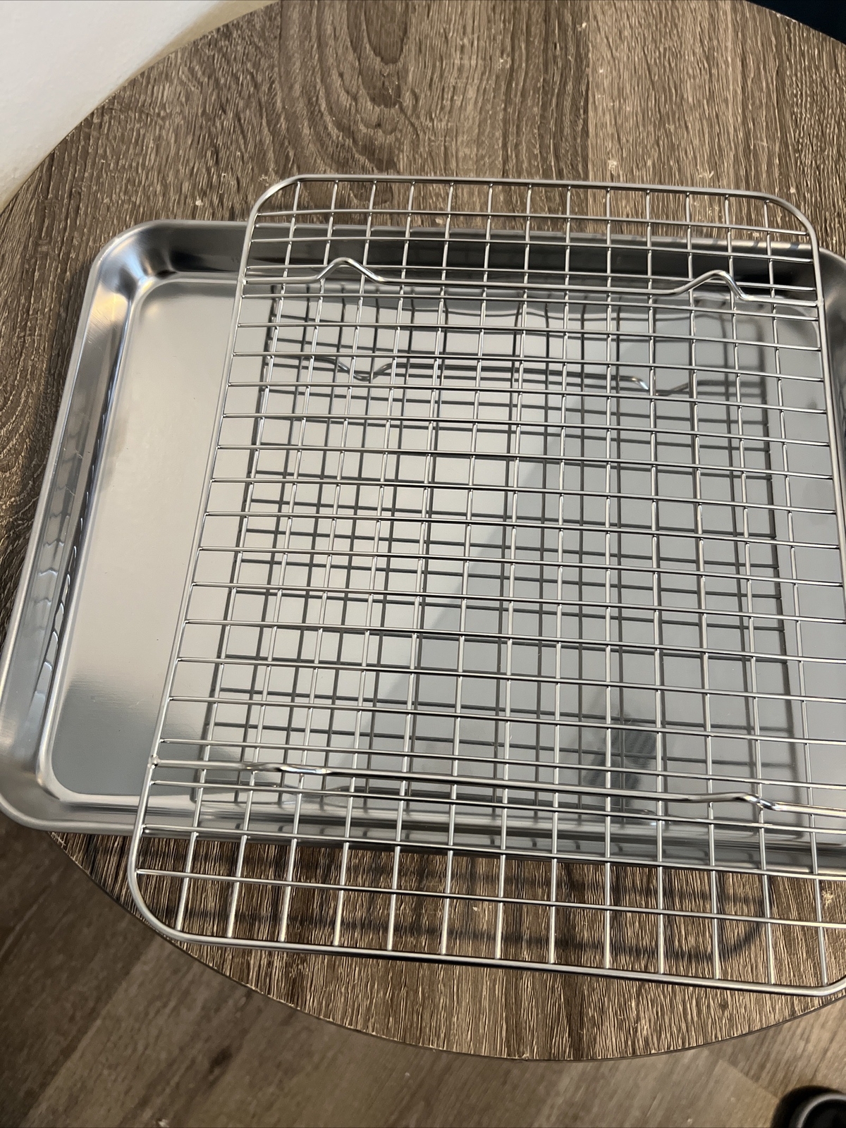 Stainless Steel Baking Sheet with Rack Set eBay