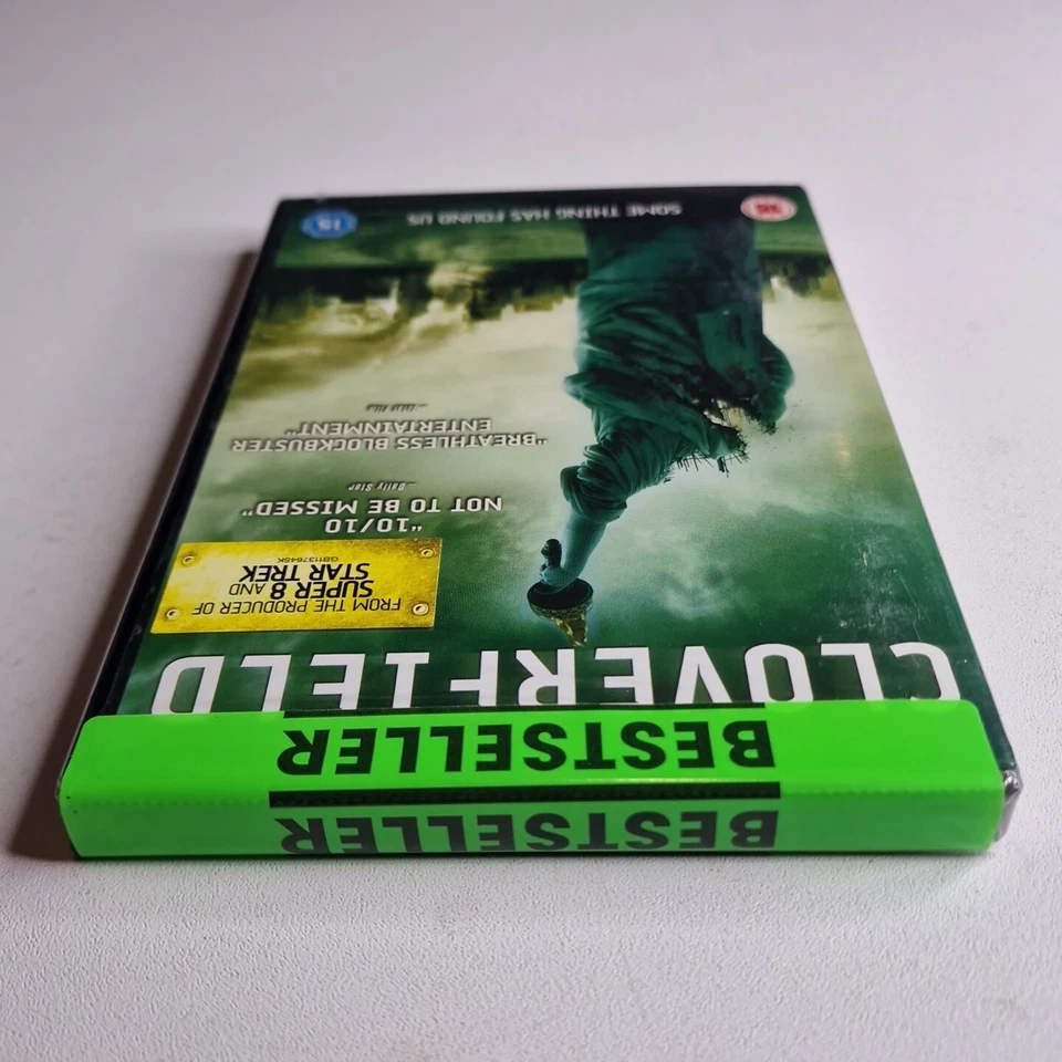Cloverfield (DVD, 2015) Paramount Pictures PHE9435 Action Adventure New & Sealed - Image 4 of 4
