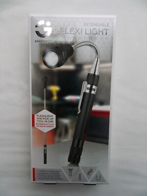 SmartGear Extendable Flexi Light Flashlight + Pick Up Tool in One