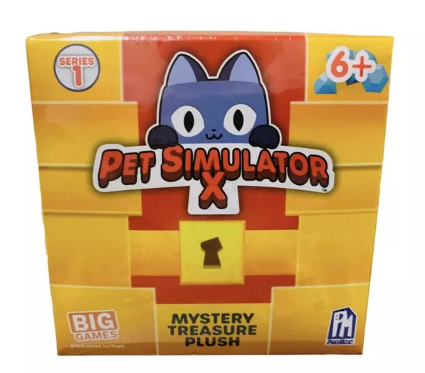 Roblox Pet Simulator X Series 2 Mystery Treasure Plush Mystery