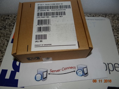 405148-B21  HP PROLIANT 512MB BBWC UPGRADE KIT WITH BATTERY AND CABLE FOR P400i