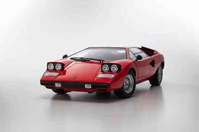 New Kyosho LAMBORGHINI COUNTACH LP400 1974 1:12 Model Car RED