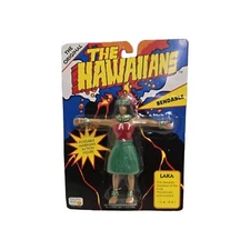 The Original The Hawaiians Laka  Bendable Toy Action Figure Pacific Sun 1993