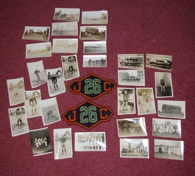 1920's Grouping Jamestown College ND Sports Photos RPPC