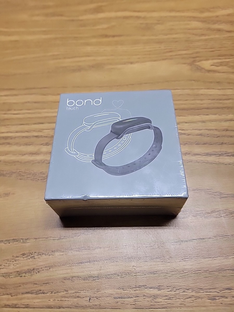 Bond Touch, Long Distance COuples Bracelet Black