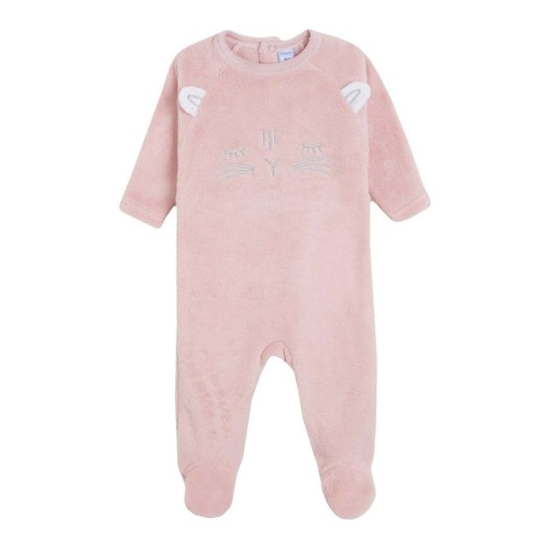 PIJAMA BEBE SMILE 12 MESES ROSA PALO
