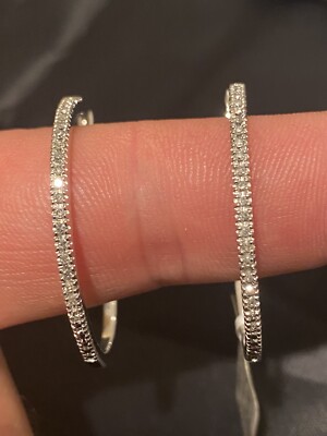 Bridge Diamond Diamond Earrings 1/4 CTTW DIA SS 