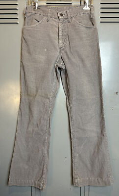 70s~80s Levi's pants Vintage Levis Corduroy Pants 70s 80s Gray