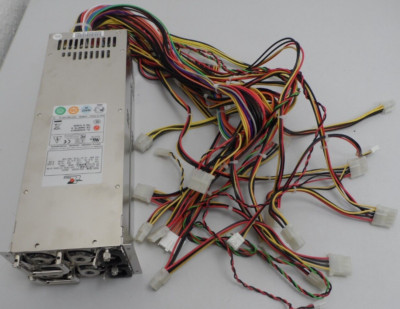 EMACS ZIPPY R2W-6500P 500WATT 2U Server Netzteil P/N: B000840076 2xR2W-6500P-R +