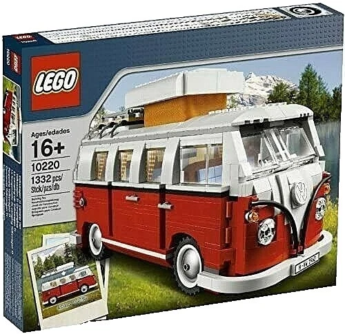 Juegos y paquetes completos de furgoneta cámper Volkswagen T1 CREADOR LEGO (R)