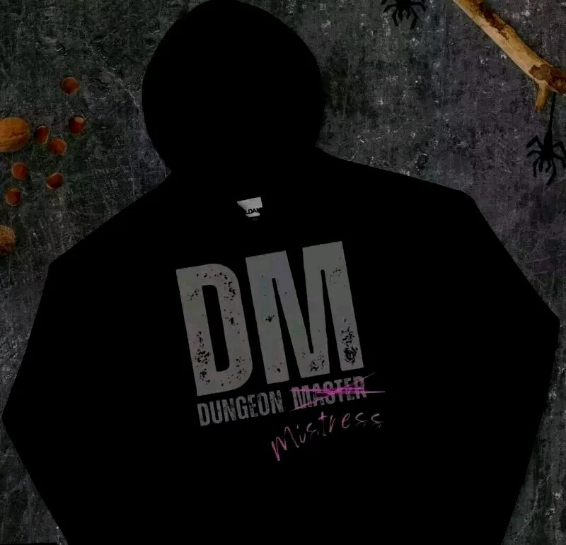 D&D DM Gift - Sudadera con capucha Dungeon Mistress - Dungeons and Dragons Master Foto 2 de 4