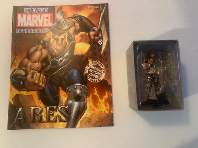 CLASSIC MARVEL FIGURINE COLLECTION ISSUE 151 ARES EAGLEMOSS  with CHESS FIGURE