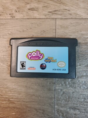 Polly Pocket Super Splash Island Nintendo Gameboy Advance Cartridge Only Tested