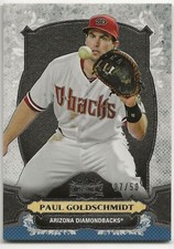 2014 Topps Triple Threads Paul Goldschmidt 27/50 Onyx Parallel #19
