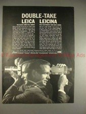 1961 Leica Camera / Leicina Ad - Double-Take 