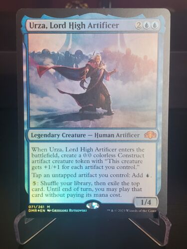 Urza, Lord High Artificer - Dominaria Remasterizado - Lámina - Casi Nuevo - Imagen 1 de 2