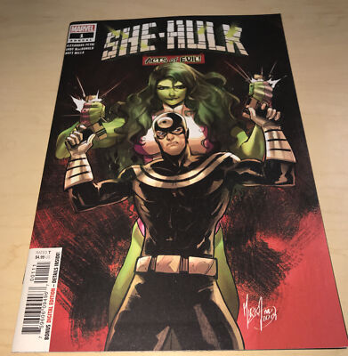 SHE HULK #1 ANNUAL (9.6-9.8) MARVEL COMICS/ACTS OF EVIL/BULLSEYE